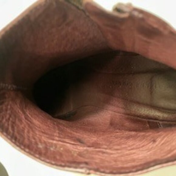 Tori 55m Mid Heel Angle Boots, Cordovan Moto 7.5 ETIENNE AIGNER - Picture 4 of 12